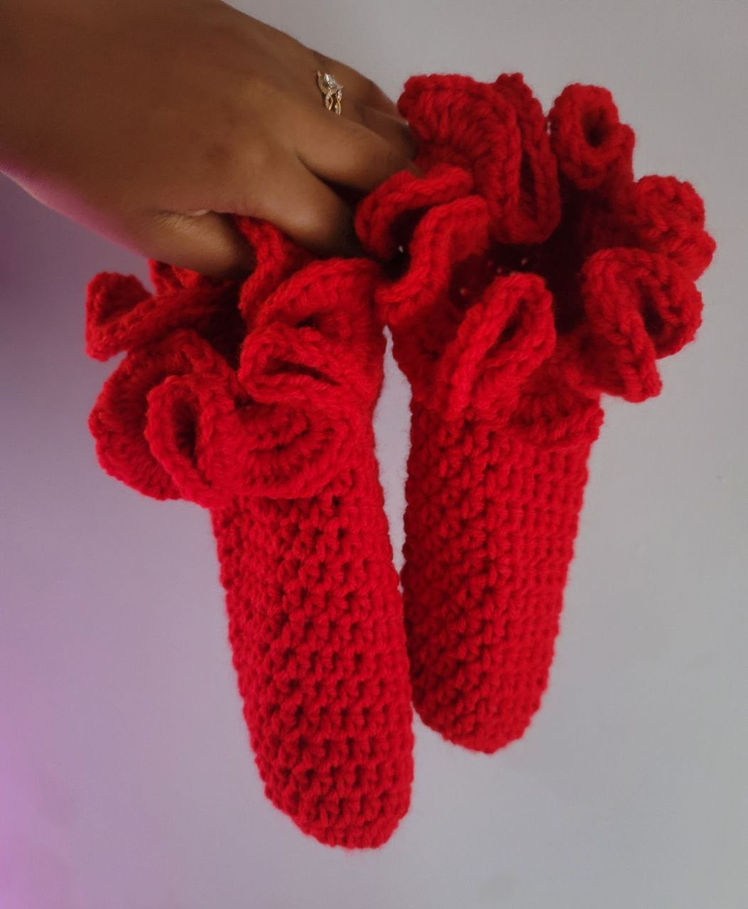 Ruffle Footie Socks